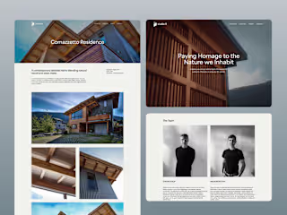 Webflow Architecture Firm Website - Development & SEO
