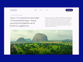 Kelver Concierge Luxury Website Design