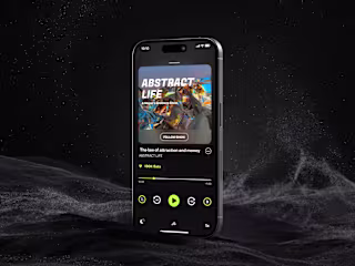 Fountain - Podcast mobile App (UX/UI) Figma