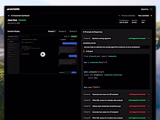 Live Session Review with AI Prompt Tracking