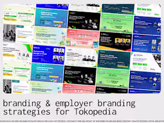 Brand Strategist for Tokopedia's Employer Brand Team 