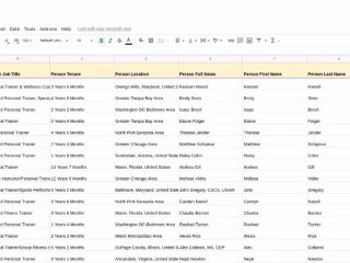 Data entry