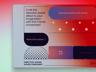 Direction-aware hover