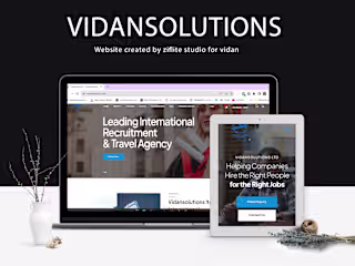 International Recruitment and Travel Agency website