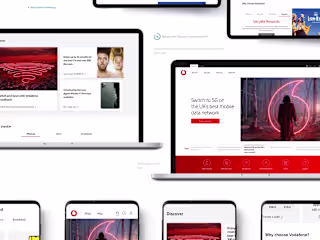 Vodafone - Responsive Landing Page
