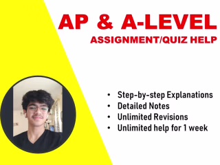 AP and A-level Assignment/Homework help