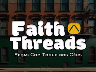 ✎ Marca Fictícia Faith Threads
