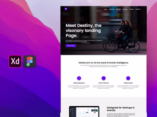 UI Landing page