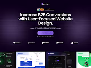 B2B Conversions with UX-Driven Design – Uxflot.com