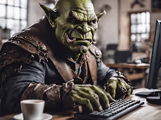 Blog post about Orcs and Goblins in Literature
