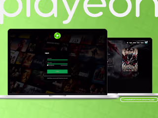 Playeon Streaming App - Full App Design & Development