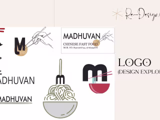 madhuvan food truck branding on Behance