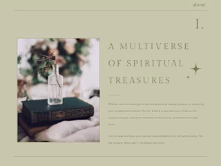 Web Design for Metaphysical Shop
