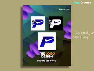 Logo Design Case Study + Carousel Post