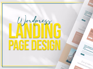 WordPress Landing Page Design