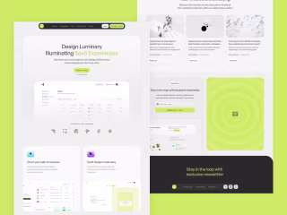 Pastel Framer SaaS Template