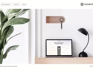 Sesame - Product & Website design