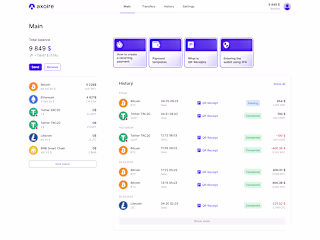 Axoire | Online Crypto Wallet & Payment System