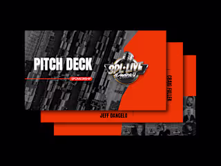 Pitch Deck Design for Podcast