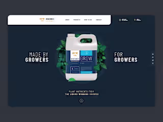 REMO Nutrients | UI Design & Supporting Materials