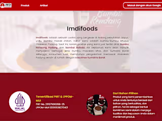 Imdifoods E-commerce