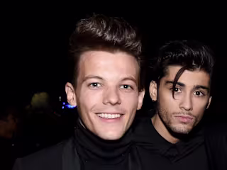 Louis Tomlinson Spotted at Zayn Malik’s Concert