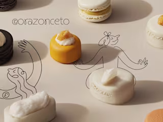 Brand design for bakery brand / Corazonceto