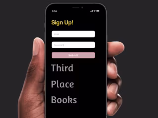 UX/UI Design: Third Place Books App