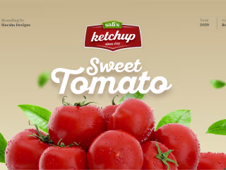 Tomato Ketchup / Sauce Logo & Packaging