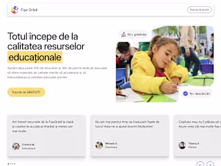 Fise Gradi Landing Page | Education Start-up LP