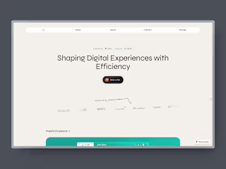 Portfolio Website in Framer 🔥🔥