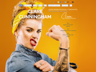 Wix Website for Singer-Songwriter Performer