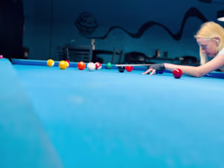 The corner pocket bar