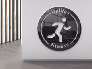 Vitalitas Logo and Mockup