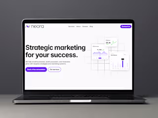 Brand Design and Landing Page for Neora