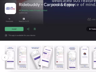 RideBuddy - Car Pooling App