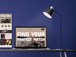 Pawfect Match Landing Page 