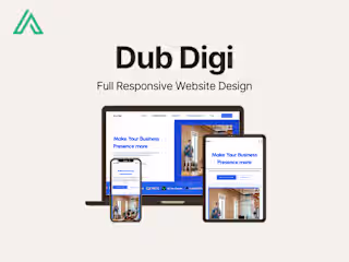 Dub Digi Website Design 