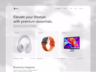 Etec - E-commerce Framer Website