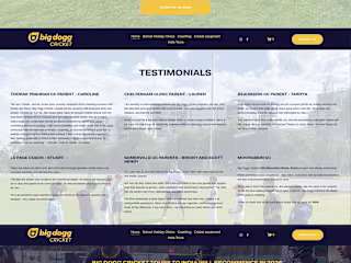Big Dogg Cricket Website