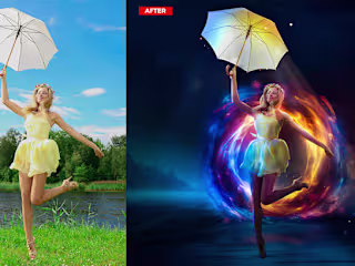 I will do realistic photo editing and manipulation compositing …