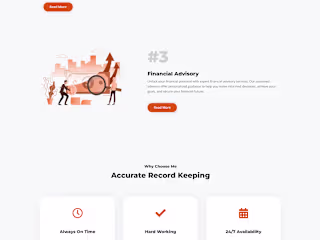 Elevating Chartered Accountancy: Crafting a Stunning Online Pres