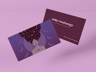 InMyOwnEnergy 🌕: Brand identity and Website design