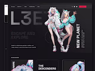 L3E7 - Brand identity & Webdesign
