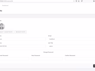 Laravel custom profile page with Fortify and Livewire