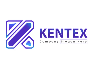 CREATED A PROFESSIONAL LOGO INCLUDED TEXT OF 'K' 