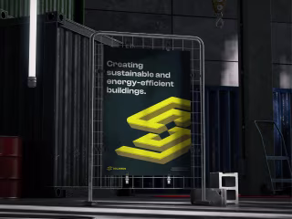 Brand design for a Construction startup. 