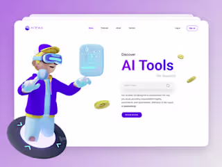 AI Tools Website Design 