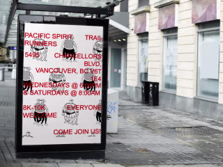 Run Club Poster Project