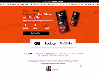 Mars Men | Framer Page Development